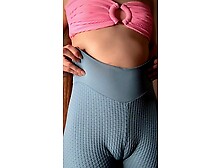 Flawless Cameltoe and Butt in Yoga Panties