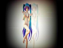 Mmd 4K 18+ Miku Micro Bikini Expectations [ With Effects ]