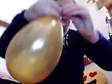 Seven Squirting Orgasms On Seven Inflated Balloons For You