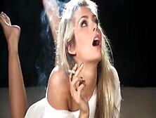 Natasha Marley Smoking Strong Marlboro Reds