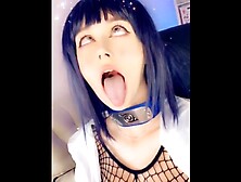Cosplay teen clip with glamorous Purple Bitch from Verified Amateurs