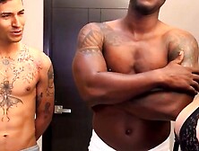 Dirty Little Secret Interracial Threesome with a Twist!