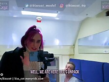 Outdoors Sex with Next Door on Train