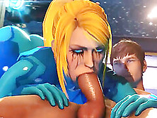 Hot Short Hair Teenie From Resident Evil Banged By Huge Dick Soldier