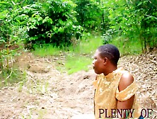 African Lady Caught In The Bush Masturbating And Gets What She Deserved