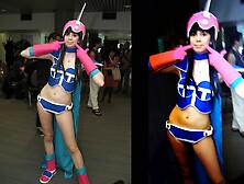 Chi-Chi Cosplayer Uncanny Megan Cum Tribute