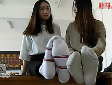 Schoolgirl Twins Feet - Fetish