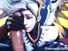 Overwatch Mercy Compilation. Mp4