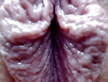 A Close-Up On A Meaty Amateur Pussy After An Intense Rubbing Session