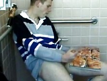 Young Christian Toilet Jacking