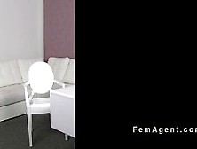 Female agent toys her old girlfriend