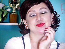 Red Lipstick Kissing Teasing by Regina Noir.  Teaser