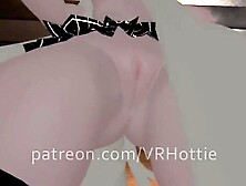 Blonde Cat Girl With Mini Skirt Ready To Submit Fuck You Tail Play Fat Ass POV Lap Dance VRChat