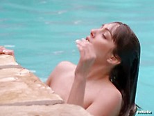 Nancy Obrien Nude,  Pool Scene In Web Of Seduction