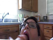 Justamber Dildo Blowjob With Dirtytalk