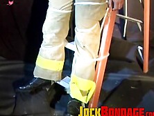 Hardcore Bondage - Dominatrix Torments Her Prisoner With Electro Stimulation