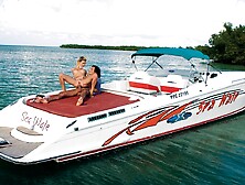 ChloГ© Rides on a Boat with Two Guys She Wants to Fuck - Private Porn Sex Videos