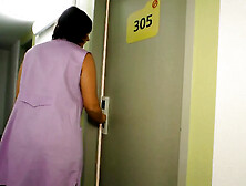 Unshaved chap in hot obese