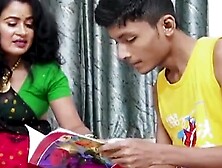 Aunty Ne Teen Student Boy Ke Sath Hardcore Sex Kiya Dhire Raha Koi Na!