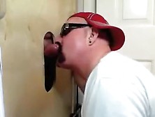 Gloryhole Newbie Cums To Feed