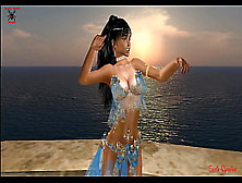 Fantasy Slut Blue Belly Dancer