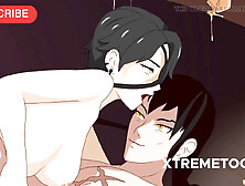 Hot animated hentai sex with various positions and monster cocks