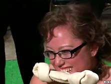 Bbw Slave Fucked In Public Place