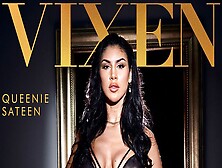 Vixen Featuring Queenie Sateen's Long Hair Sex