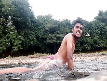 Indian Bigcock Man Jordiweek River Advanture Nude Bathing And Enjoying Outdoor