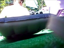 fucked into her garden.