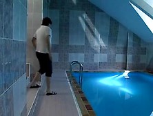 Slutty granny gets banged in the bathroom