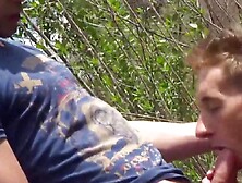 Hardcore Outdoor Cock And Dick Stroking By Adorable Buddies Chase Daniels And Jos Alv