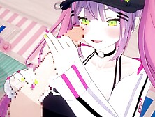 Tokoyami Towa just has flirting sex