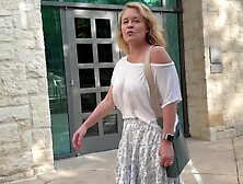 Public See Through Bouncing Melons and Visible Nipples and Areolas