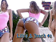 Life's A Beach #2 - Beautiful Amateur Striptease