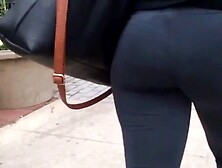 Nice Booty Leggings Girl Candid