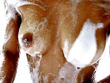 Cute Karmen Bella pleases a friend by riding his long fat cock