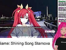 VTuber LewdNeko Plays Shining Song Starnova Aki Route Part 2