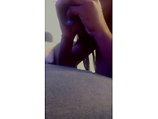 Naughty Bitch Giving Sloppy Head To Sex-toy