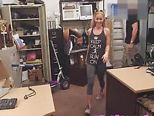 Hottie Sucks Big Fat Cock Inside Pawnshop