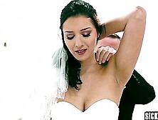 Dirty Bride Took A Bad Guys Cock For The First Time