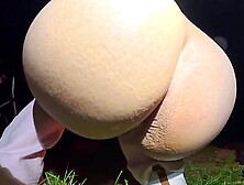 Wife Bent Over and Used Outside at Camp Trying to get Caught