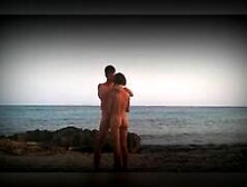 Sexy Couple's Public Beach Adventure