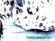 Red hair, blue eyes, and talented lapdancer!