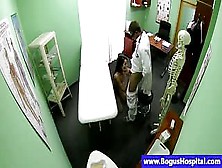 Pretend Doctor Pussy Fingering Patient