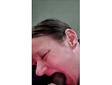 Cugly grannie deep-throat big black cock real fine