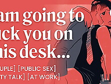 ASMR Audio Porn: Hidden Office Fuck with Your Coworker – Sex at Work & Sleazy Talk – Erotic Audio Roleplay for Women