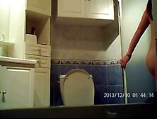 Mom Caught In Bathroom