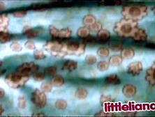 Little Liana with natural melons and Cunt filmed herself