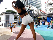 Thai teenager squirting and rides a big penis